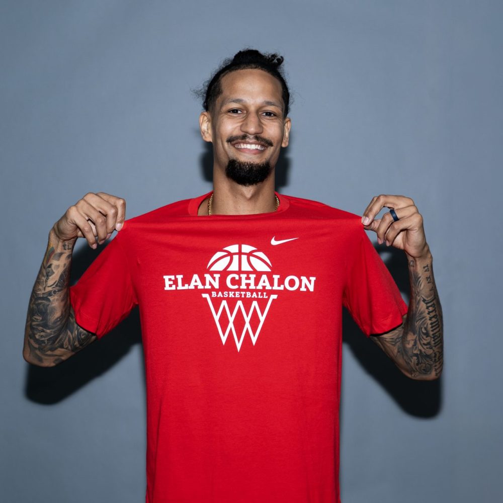T-Shirt Rouge Basketball Adulte